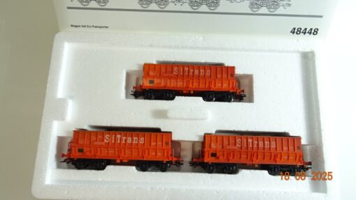 Märklin H0 48448 Wagen-Set Erz-Transporter 3 tlg. in OVP PR9623