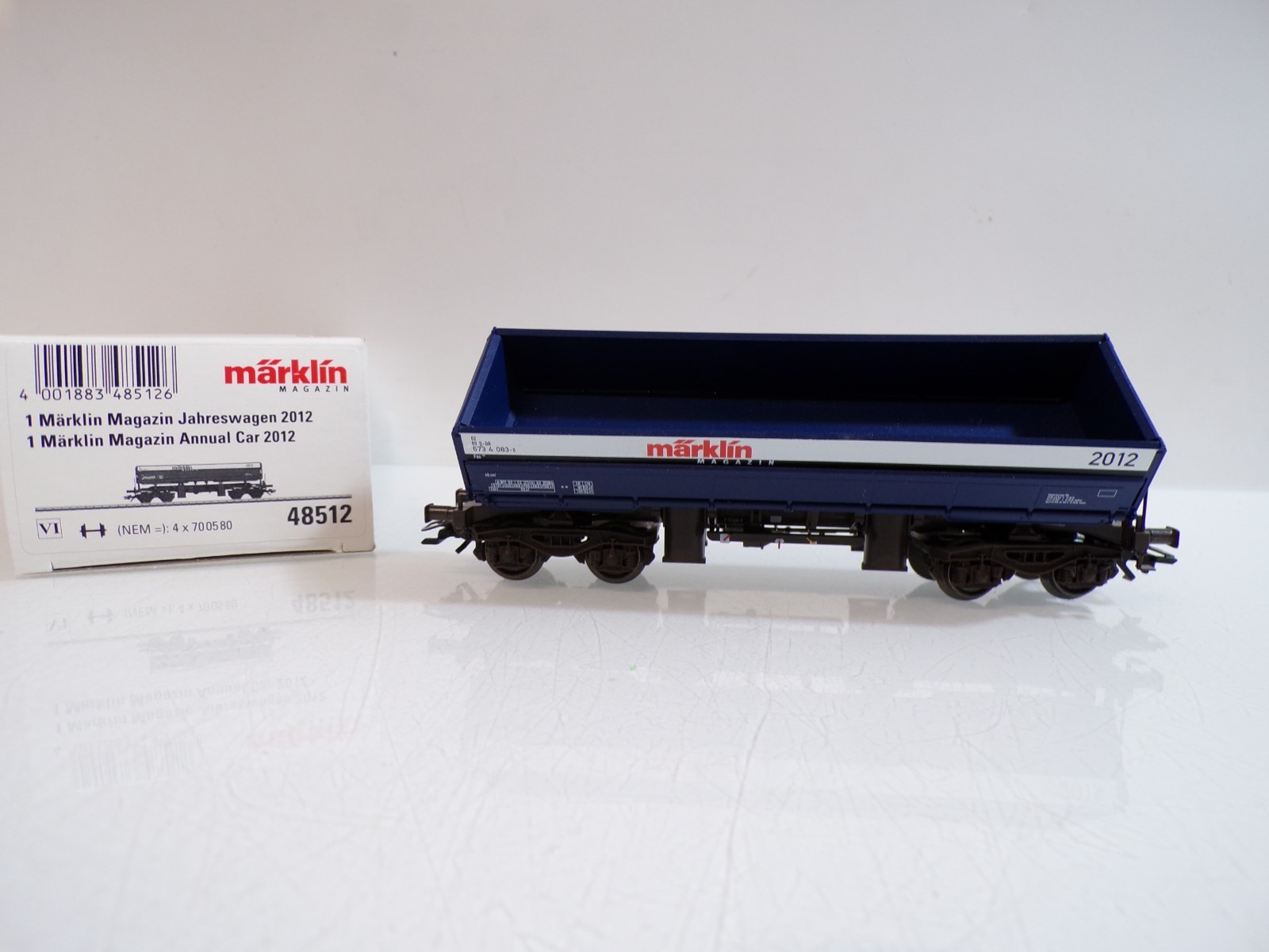 Märklin H0 48512 Märklin Magazin Jahreswagen 2012 in OVP BH1967