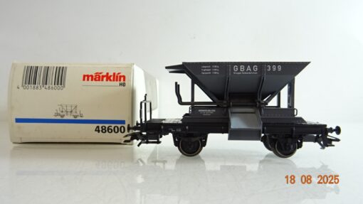 Märklin H0 48600 Schotterwagen der GBAG Gruppe Gelsenkirchen in OVP PR9648