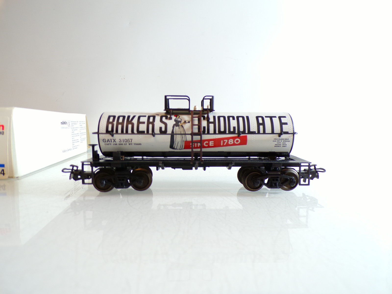 Märklin H0 4864 US Kesselwagen Baker´s Chocolate in OVP BH1464 – Bild 3