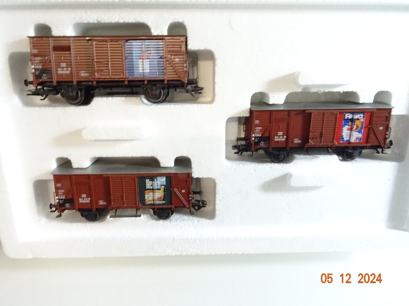 Märklin H0 48789 Wagen-Set 3. St. Historische Marken der DB in OVP PR4532 – Bild 3