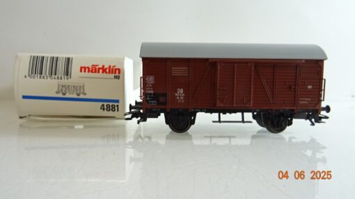 Märklin H0 4881 gedeckter Güterwagen der DB in OVP PR8242