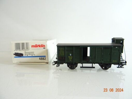 Märklin H0 4882 gedeckter Güterwagen der K.Bay.Sts.B. in OVP PR2170 – Bild 3