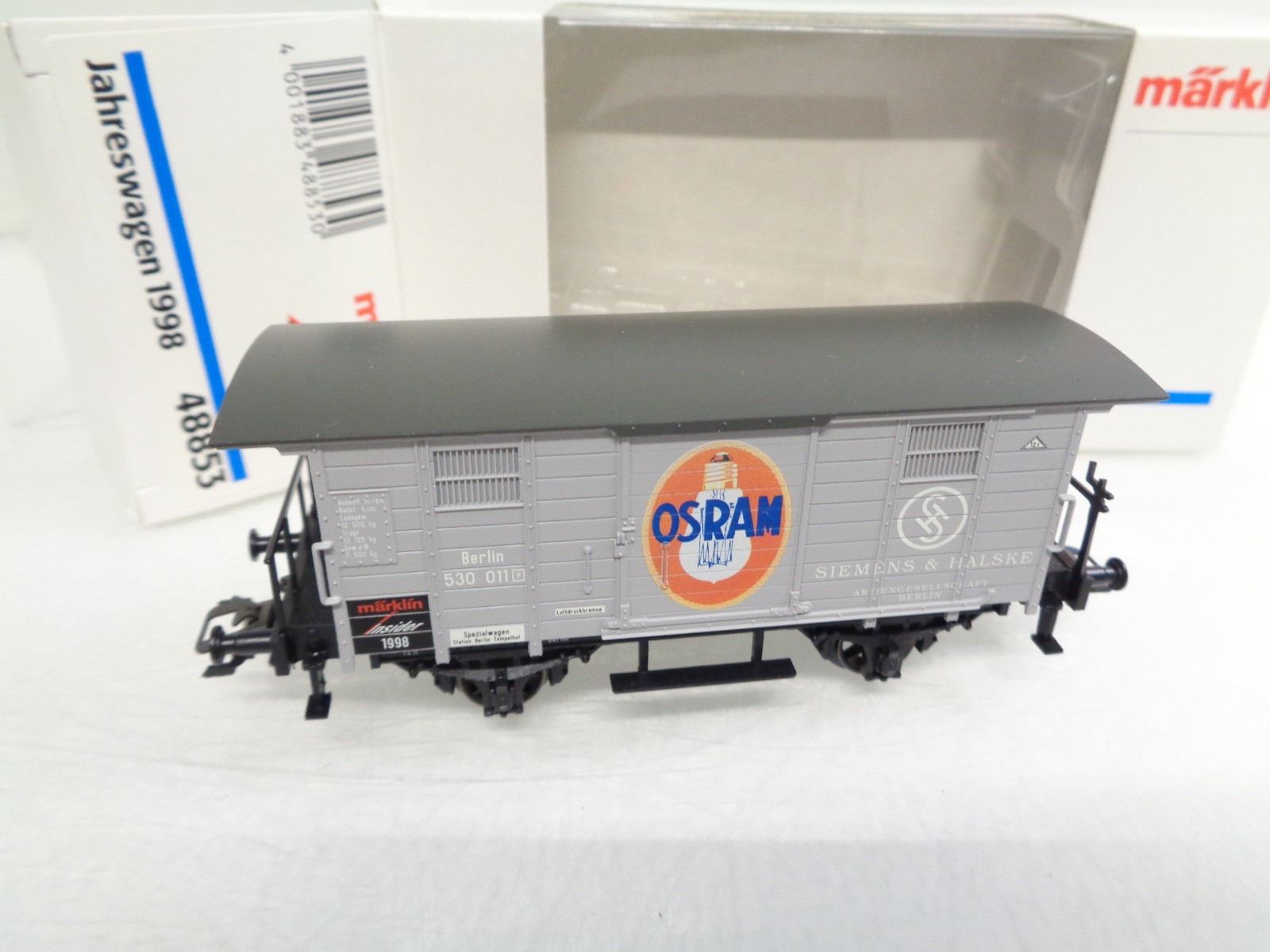 Märklin H0 48853 Insider Jahreswagen 1998 Osram in OVP RR4830 – Bild 3