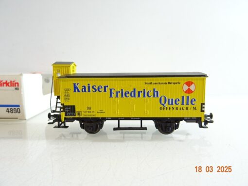 Märklin H0 4890 Kühlwagen Kaiser Friedrich Quelle der DB in OVP PR6622 – Bild 3