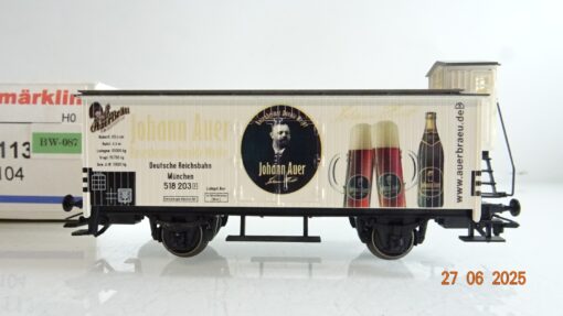 Märklin H0 4890.113 Bierwagen Johann Auer Dunkle Weiße der DR in OVP PR8792 – Bild 3