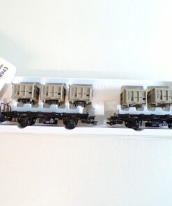 Märklin H0 48943 Behältertragwagen 2 St. von Haus zu Haus der DB in OVP BH1412