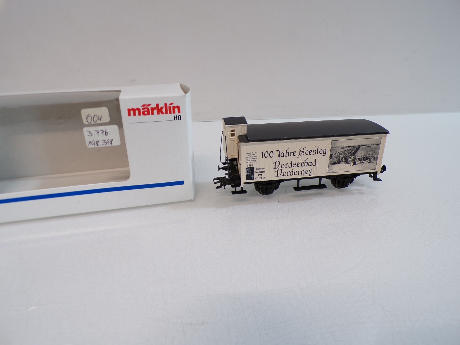 Märklin H0 62854 100 Jahre Seesteg Nordseebad Norderney der DB in OVP HS141