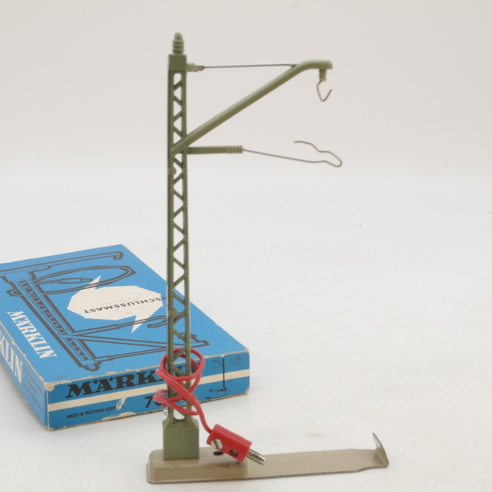 Märklin H0 7012 Anschlussmast für Oberleitung 1 Stück in OVP RG4320 – Bild 3