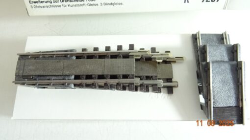 Märklin H0 7287 K-Gleis Erweiterung zur Drehscheibe in OVP RR2710 – Bild 3