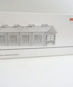Märklin H0 72891 Bausatz Lokschuppen einst. ca. 32x12 cm neuwertig in OVP LE4435