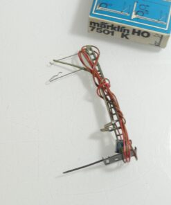 Märklin H0 7501 K Oberleitungs-Anschlussmast mit Kondensator in OVP RG8941
