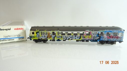 Märklin H0 84257 Steuerwagen Graffiti-Edition 2.Kl./Gepabt. der DB in OVP PR8453