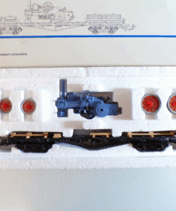 Märklin H0 84663 Flachwagen mit Ladegut Lokomobile in OVP BH1406