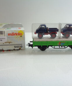Märklin H0 94110 Güterwagen Niederbordwagen 15.Jahre 1.FC Märklin in OVP C1119