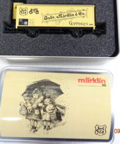 Märklin H0 94420 gedeckter Güterwagen Gebr. Märklin&Co Göppingen in OVP PR5210