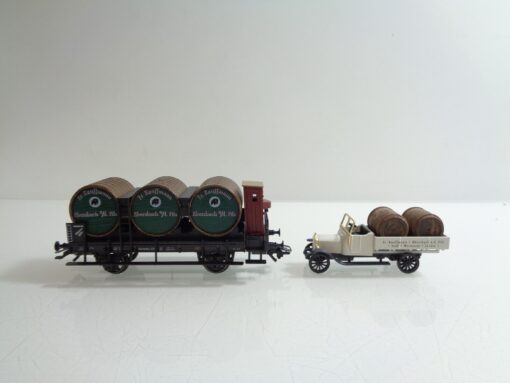 Märklin H0 AC Museumswagen 1996 Fasswagen Papier-Fabrik Salach in OVP F734 – Bild 3