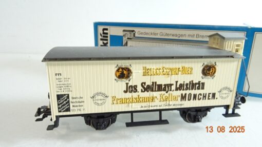 Märklin H0 Bierwagen Franziskaner Keller München der DRG in OVP RR2877 – Bild 3