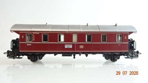 Märklin H0 Donnerbüchse rot 2.Kl. der DB PR9287 o. – Bild 4