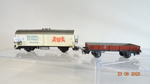 Märklin H0 Güterwagen Set 6 tlg. der DB siehe Foto PR8653 o. – Bild 3