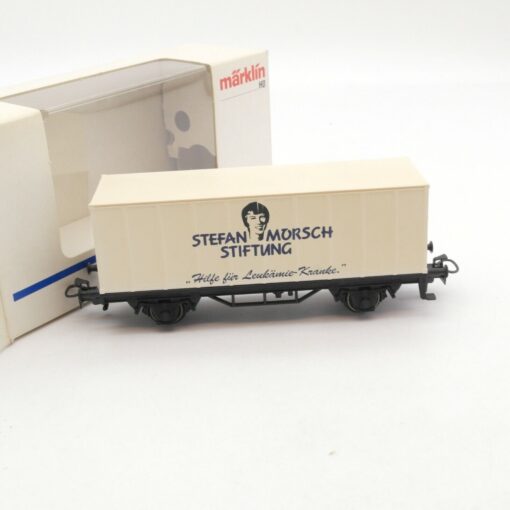 Märklin H0 Güterwagen Stefan Morsch Stiftung in OVP RI9537
