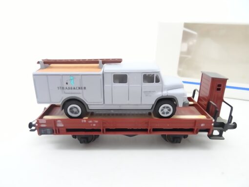 Märklin H0 Güterwagen mit Transporter Strassacker in EVP RR2388 – Bild 3
