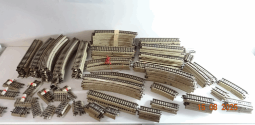 Märklin H0 Konvolut M-Gleis ca. 230tlg. siehe Foto PK609 o.