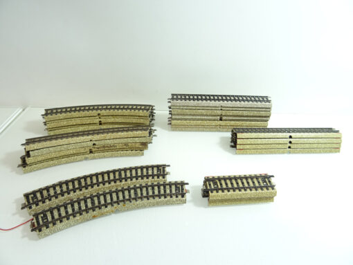 Märklin H0 Konvolut M-Gleise 28tlg. siehe Foto CK554 o.