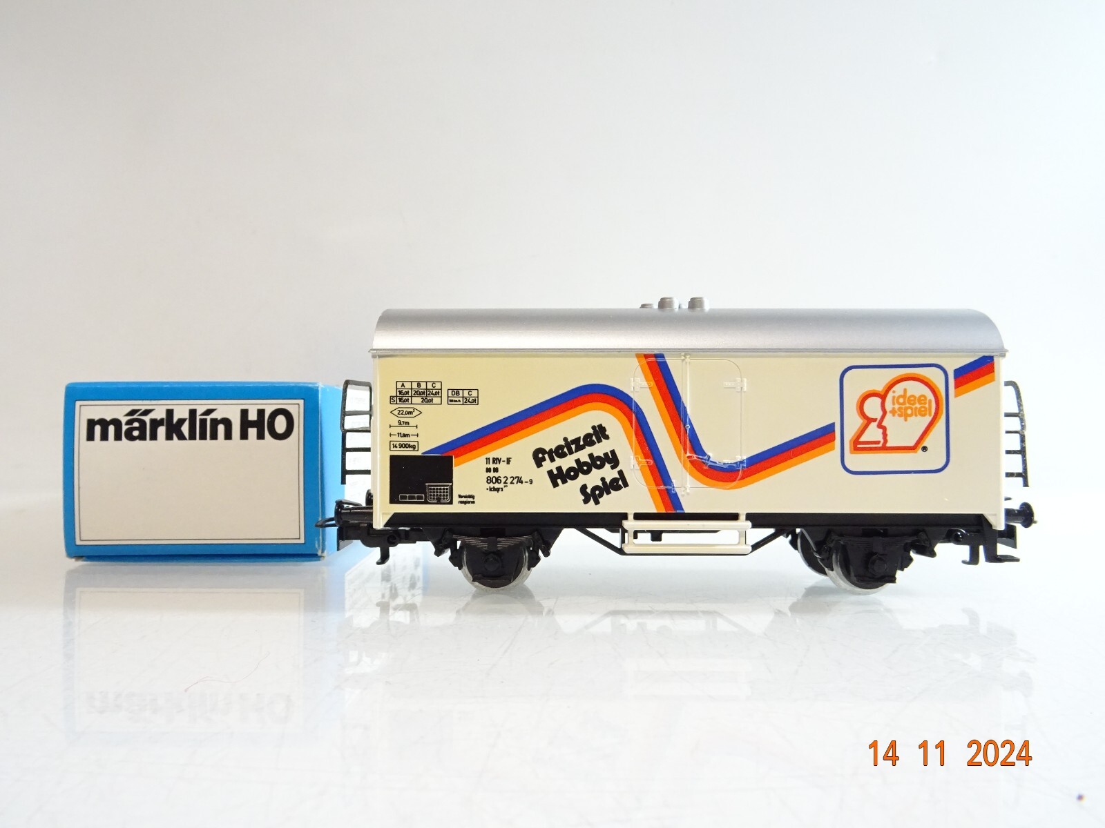 Märklin H0 Kühlwagen Freizeit Hobby Spiel in OVP PR3887