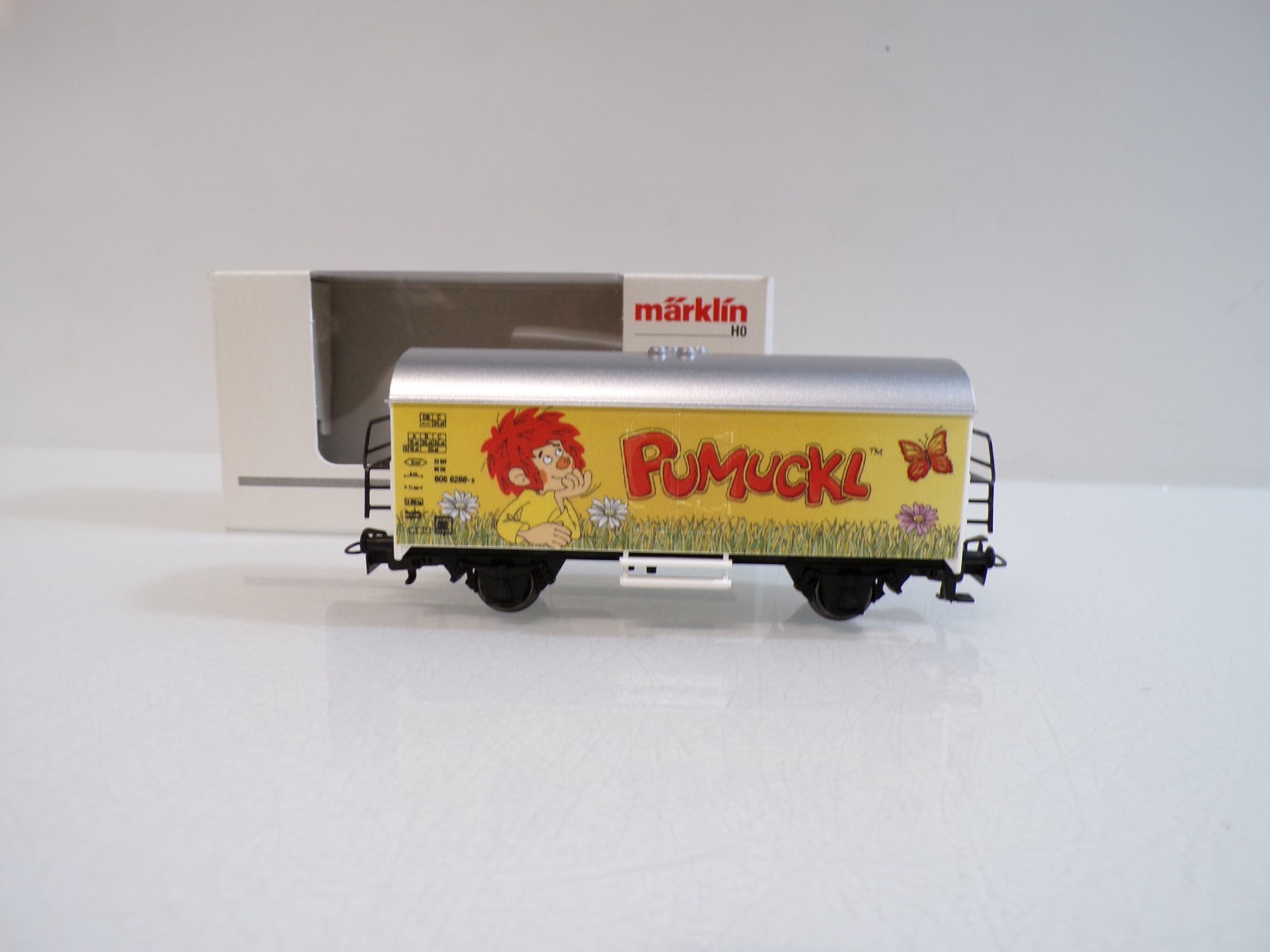Märklin H0 Kühlwagen Pumuckl der DB in OVP BH1975 – Bild 3