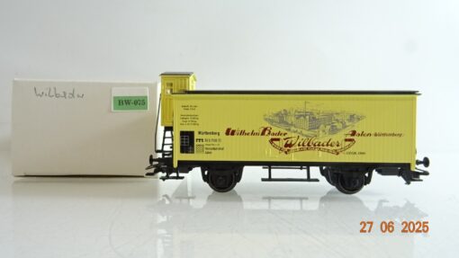 Märklin H0 Kühlwagen mit Bremserhaus Wilbader Aalen Württemberg in OVP PR8781