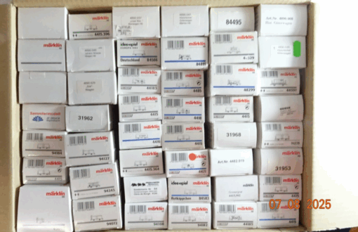 Märklin H0 Leerverpackung 46 Stück siehe Foto PK440