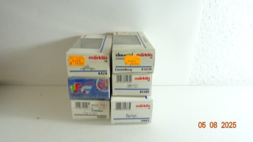 Märklin H0 Leerverpackung 6 Stück siehe Foto PK316