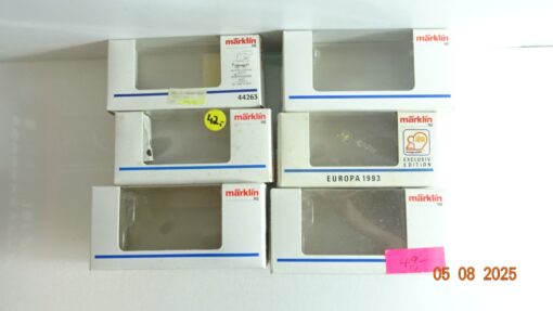 Märklin H0 Leerverpackung 6 Stück siehe Foto PK320 – Bild 3