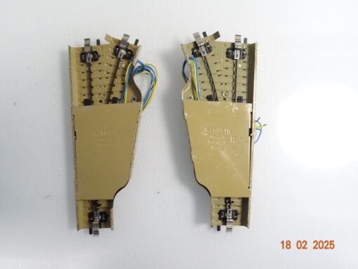 Märklin H0 M-Gleise 5203 5204 Elektro. Weichenpaar siehe Foto CK6111 o. – Bild 3