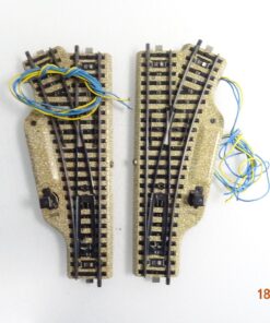 Märklin H0 M-Gleise 5203 5204 Elektro. Weichenpaar siehe Foto CK6111 o.