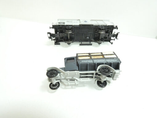 Märklin H0 Museumswagen 1996 mit LKW Papierfabrik Salach in OVP AR4525 – Bild 4