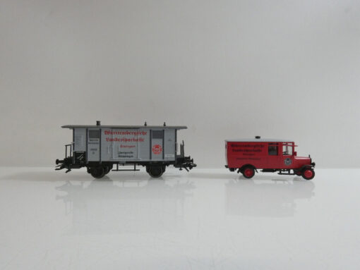 Märklin H0 Museumswagen 1999 Württembergische Landessparkasse in OVP C198 – Bild 4