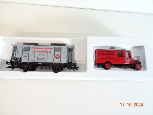 Märklin H0 Museumswagen 1999 Württembergische Landessparkasse in OVP PR3294 – Bild 3