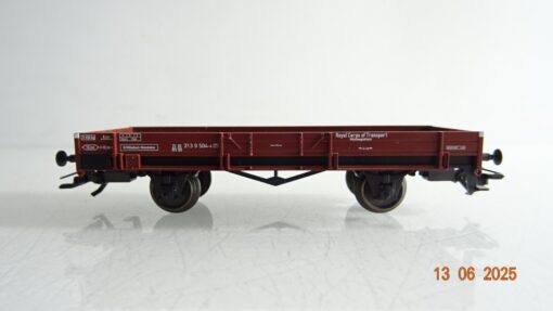 Märklin H0  Niederbordwagen Royal Corps of Transport der DB PR8437 o.
