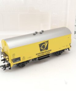 Märklin H0 PMS 62-17 gedeckter Güterwagen ohne LKW, siehe Bilder in OVP QR1532