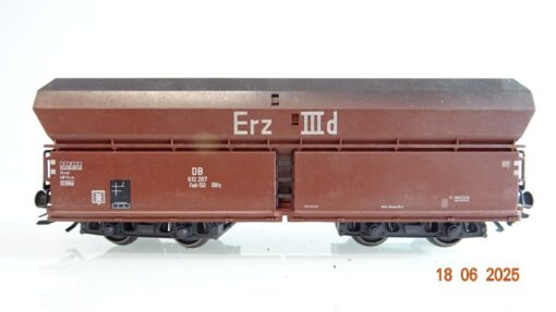 Märklin H0 Selbstentladewagen Erz IIId mit Ladung der DB PR8597 o. – Bild 4