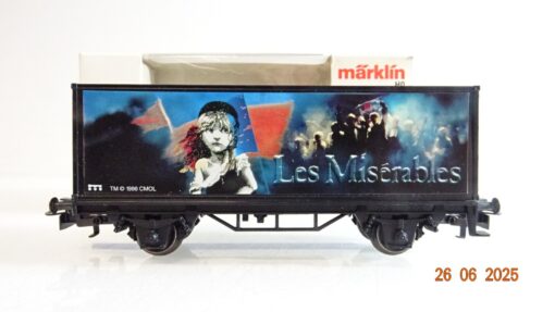 Märklin H0 SoMo Containerwagen Les Mise´rables in OVP PR8768 – Bild 3