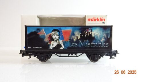 Märklin H0 SoMo Containerwagen Les Mise´rables in OVP PR8768