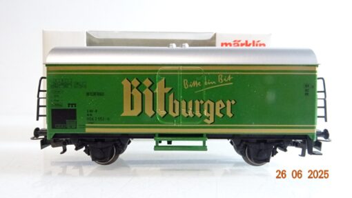 Märklin H0 SoMo Kühlwagen Bitburger Pils in OVP PR8769 – Bild 3