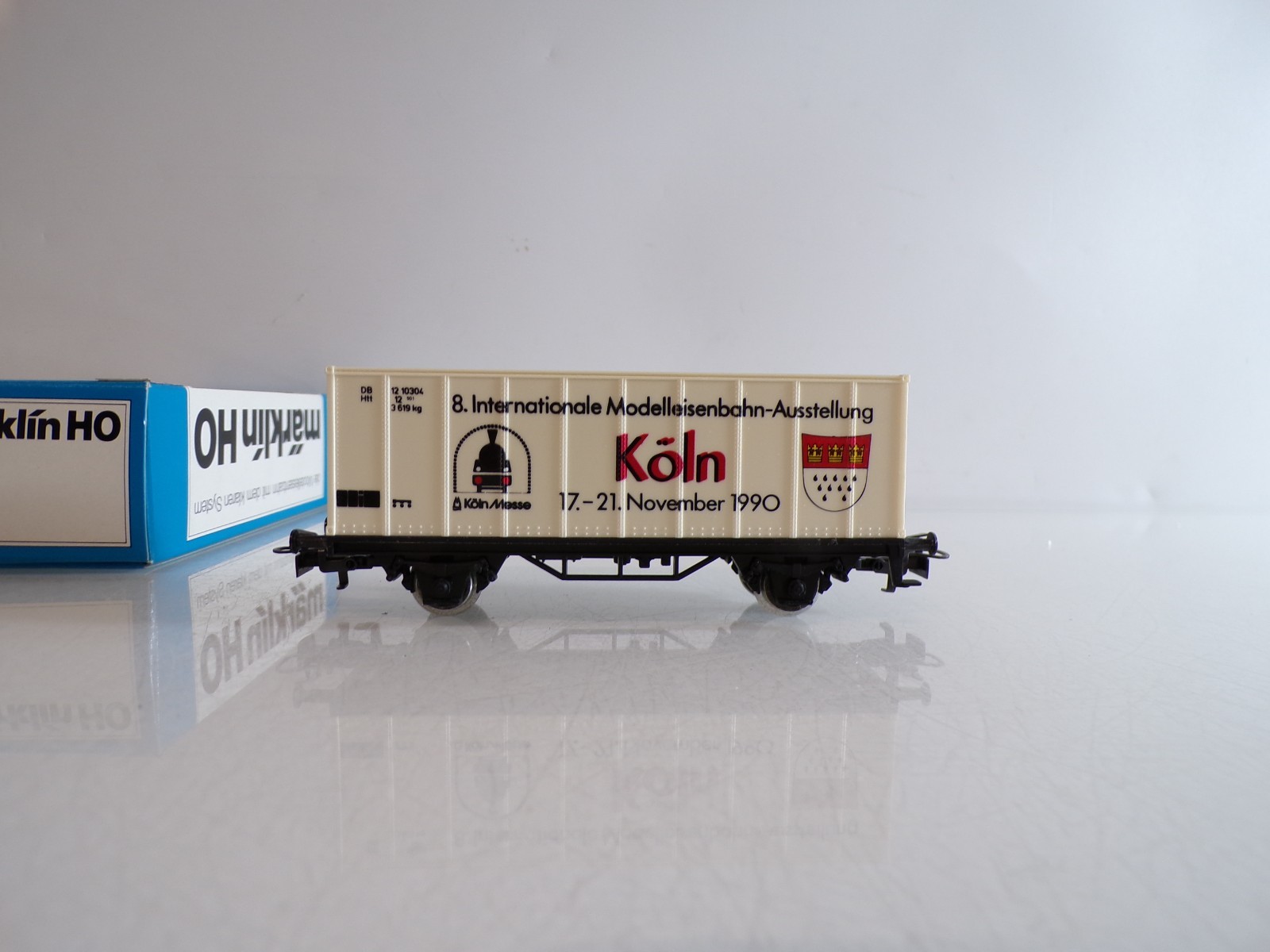 Märklin H0 Somo Containerwagen 8.IMA Köln 1990 in OVP BH1610 – Bild 3