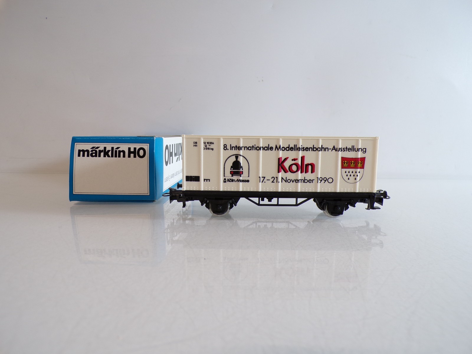 Märklin H0 Somo Containerwagen 8.IMA Köln 1990 in OVP BH1610