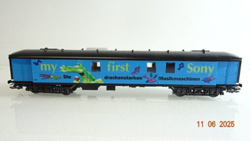 Märklin H0 aus 84189 Werbewagen my first sony der DB PR8334 o. – Bild 3