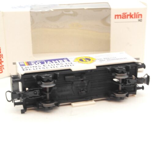 Märklin H0 gedeckter Güterwagen 50 Jahre Lions Clubs Deutschland in OVP RG679 – Bild 4