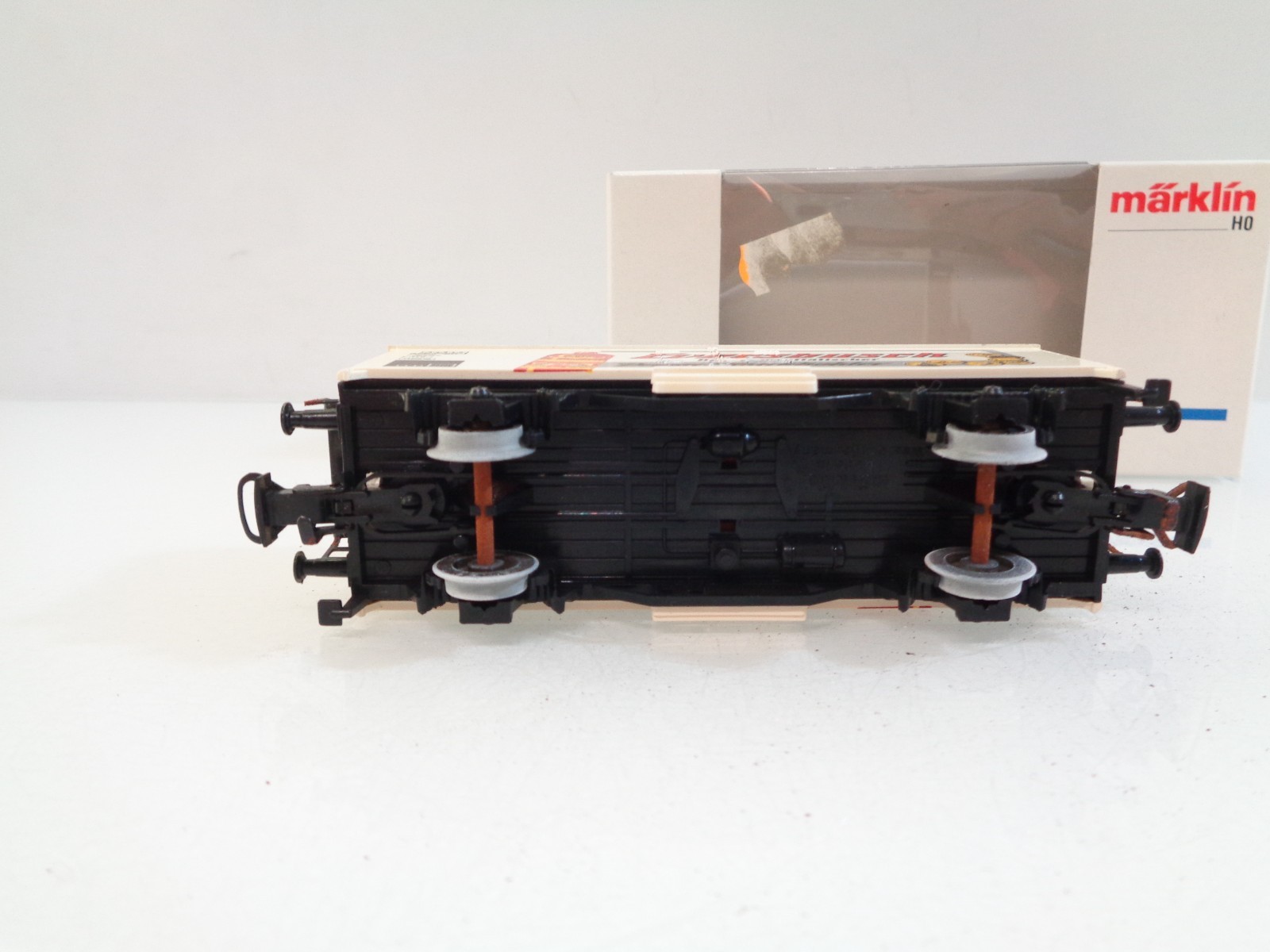 Märklin H0 gedeckter Güterwagen Eversbusch Doppel Wacholder in OVP RR5629 – Bild 4